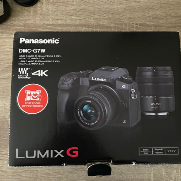 panasonic lumix DMC-G7W digital camera *comes with box* - Picture 7 of 8